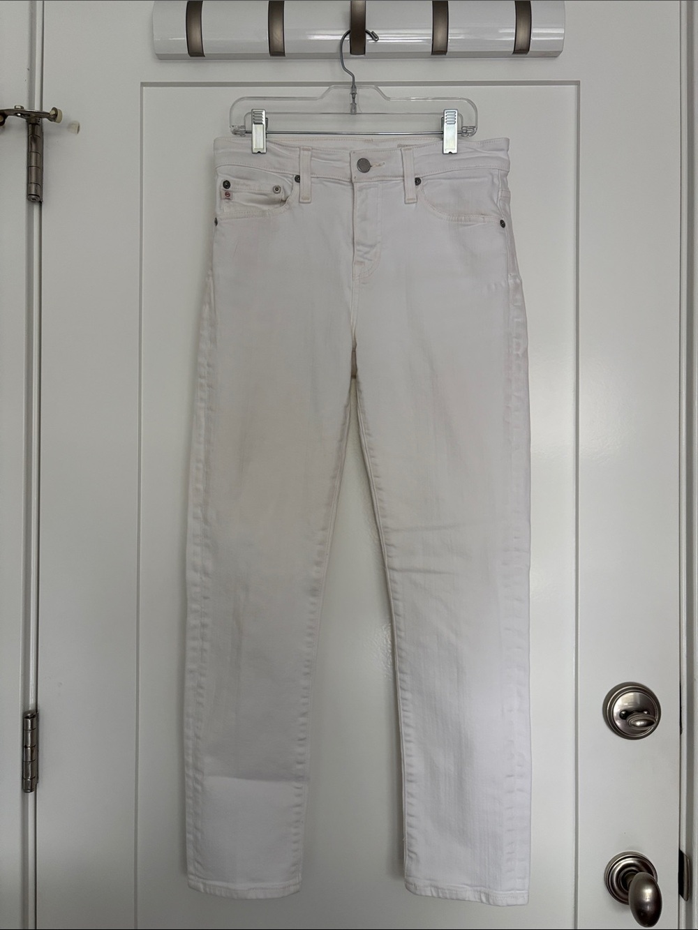 Ag Adriano Goldschmied White Ex-Boyfriend Jeans